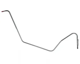 Fine Lines Transmission Cooler Line Set For 69-72 Chevrolet Chevelle Malibu El Camino w/ Turbo-Hydramatic 350 Vacuum Modulator on Right Side 2 Piece Steel