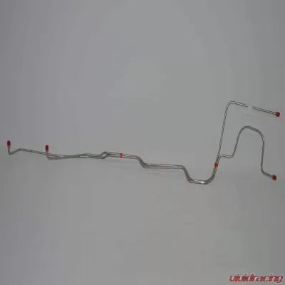 Fine Lines Transmission Cooler Lines For 66 Ford Fairlane w/ Small Block C4 Transmission 2 Piece Steel - DTC6602OM