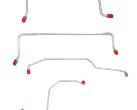 Fine Lines Power Steering Line For 98-02 Subaru Forester Rack and Pinion Lines Stainless