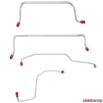 Fine Lines Power Steering Line For 98-02 Subaru Forester Rack and Pinion Lines Stainless - EPS9801SS