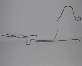 Fine Lines Fuel Line Kit For 75-77 Chevrolet Camaro 2 Piece 1/4 Inch Fuel Return Line Stainless