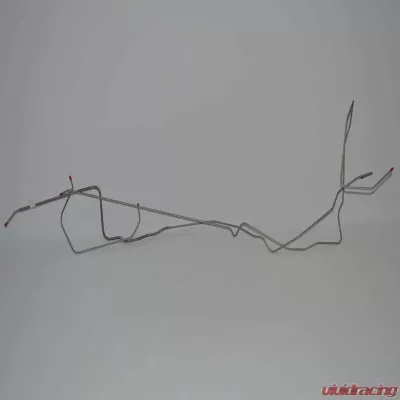 Fine Lines Fuel Line Kit For 75-78 Pontiac Firebird Trans Am 3 Piece 1/4 Inch Fuel Return Lines Stainless - FGL7505SS