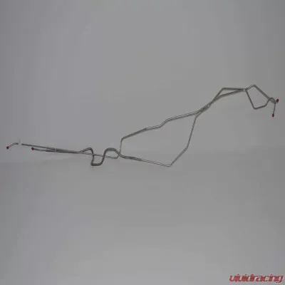 Fine Lines Fuel Line Kit For 75-78 Pontiac Firebird Trans Am 2 Piece 5/16 Inch Fuel Vapor Lines Stainless - FGL7507SS