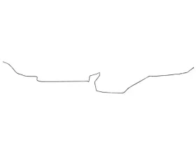 Fine Lines Fuel Line Kit For 82-92 Chevrolet Camaro/ Pontiac Firebird 3/8 Inch Tank to Pump Fuel Line Right Side w/ Beaded Ends Steel