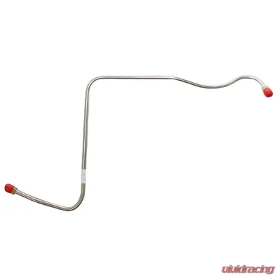 Fine Lines Pump to Carburetor Fuel Line For 66-67 GM 327/210 HP 2BBL Carburetor Built Before 04/67 Stainless - FPC6702SS