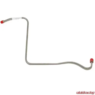 Fine Lines Pump to Carburetor Fuel Line For 67-68 Bel Air Biscayne Caprice Impala Camaro 67-68 Chevelle Malibu El Camino 327 CID/210 HP 2 BBL Built After 04/67 Stainless - FPC6703SS
