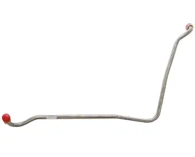 Fine Lines Pump to Carburetor Fuel Line For 68-69 Bel Air Biscayne Caprice Impala 67-68 Chevelle Malibu Chevrolet II Camaro El Camino 396 CID/325-350 HP 4 BBL 1 Piece Stainless