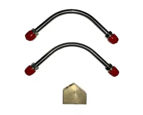 Fine Lines Pump to Carburetor Fuel Line For 66-72 Holley Carb Lines and Y Block Stainless