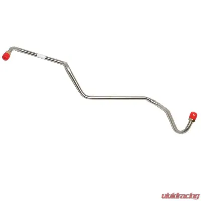 Fine Lines Pump to Carburetor Fuel Line For 76-81 Chevrolet Camaro 350 4 BBL Quadra-Jet w/ Return Line Steel - FPC7602OM