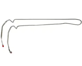 Fine Lines Power Steering Line For 82-92 Chevrolet Camaro/Pontiac Firebird Power Steering Cooler Line Runs Below Core Support Stainless