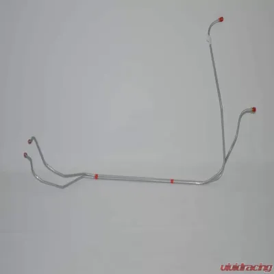 Fine Lines Transmission Cooler Lines For 67-69 Pontiac Firebird and Trans Am Turbo-Hydramatic 350/400 2 Piece Steel - FTC6706OM