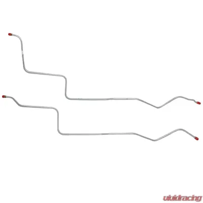 Fine Lines Transmission Cooler Lines For 70-74 Pontiac Firebird and Trans Am Turbo-Hydramatic 350/400 w/1/2 Inch Radiator Ports 2 Piece Steel - FTC7004OM