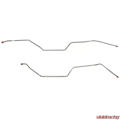 Fine Lines Transmission Cooler Lines For 68-70 AMC 8 Cylinder w/ Clamp-on Ends Steel - JTC6701OM