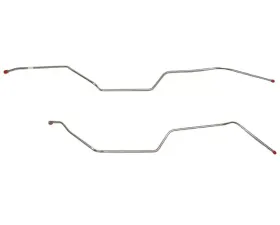 Fine Lines Transmission Cooler Lines For 68-70 AMC 8 Cylinder w/ Clamp-on Ends Stainless