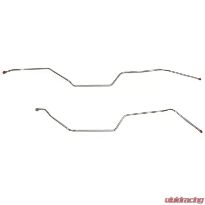 Fine Lines Transmission Cooler Lines For 68-70 AMC 8 Cylinder w/ Screw-in Ends Steel - JTC6702OM