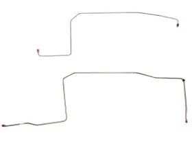 Fine Lines Transmission Cooler Lines For 70-71 AMX/Javelin w/ Iron BW M11 or M12 Stainless