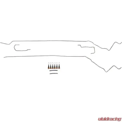 Fine Lines Fuel Line Kit For 99 Cougar V6 Engine Stainless - LGL9903SS