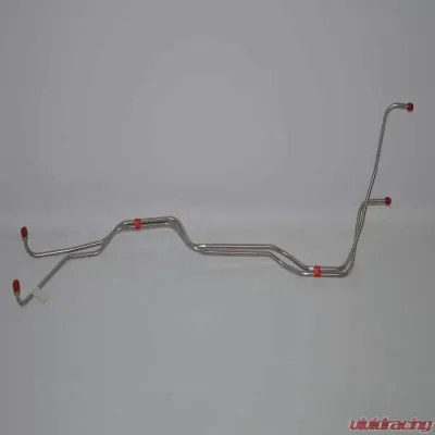 Fine Lines Transmission Cooler Lines For 63-64 Ford Falcon Mercury Comet 8 Cylinder FM2 2 Piece Stainless - LTC6401SS