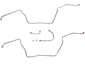 Fine Lines Transmission Cooler Lines For 82-88 Chevrolet Monte Carlo El Camino 200R4 Stainless