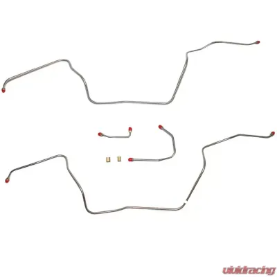 Fine Lines Transmission Cooler Lines For 86-87 Buick Grand National Steel - MTC8601OM