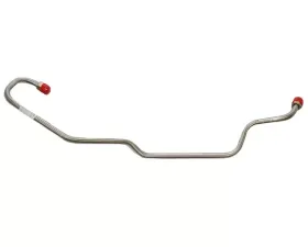 Fine Lines Pump to Carburetor Fuel Line For 69-70 Firebird Lemans Trans Am GTO V8 4BBL w/Bottom Outlet Fuel Pump Routes Drivers Side of Thermostat Stainless