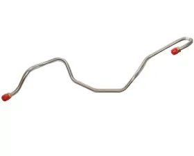 Fine Lines Pump to Carburetor Fuel Line For 69-70 Firebird Lemans Trans Am GTO V8 4BBL w/Bottom Outlet Fuel Pump Routes Passenger Side of Thermostat Stainless