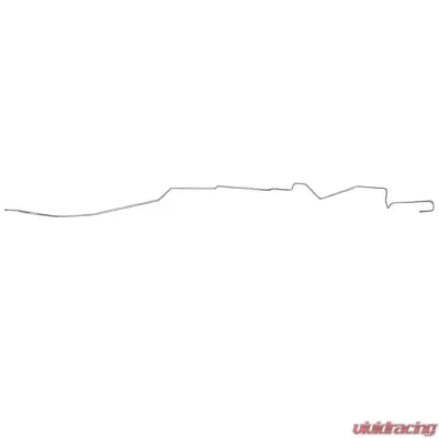 Fine Lines Fuel Line Kit For 73 Mopar B-Body 1/4 Inch Return Fuel Line Steel - RGL7303OM
