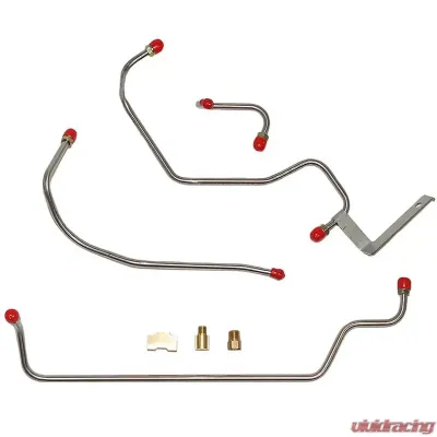 Fine Lines Pump to Carburetor Fuel Line For 68-71 Mopar B-Body Hemi Fuel Pump to Carburetor Set Steel - RPC6804OM