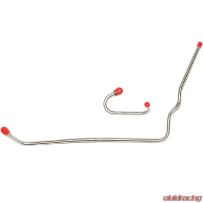 Fine Lines Pump to Carburetor Fuel Line For 68-69 Mopar B-Body 383/440 w/ Carter AFB 4BBL Fuel Line 2 Lines Stainless - RPC6805SS
