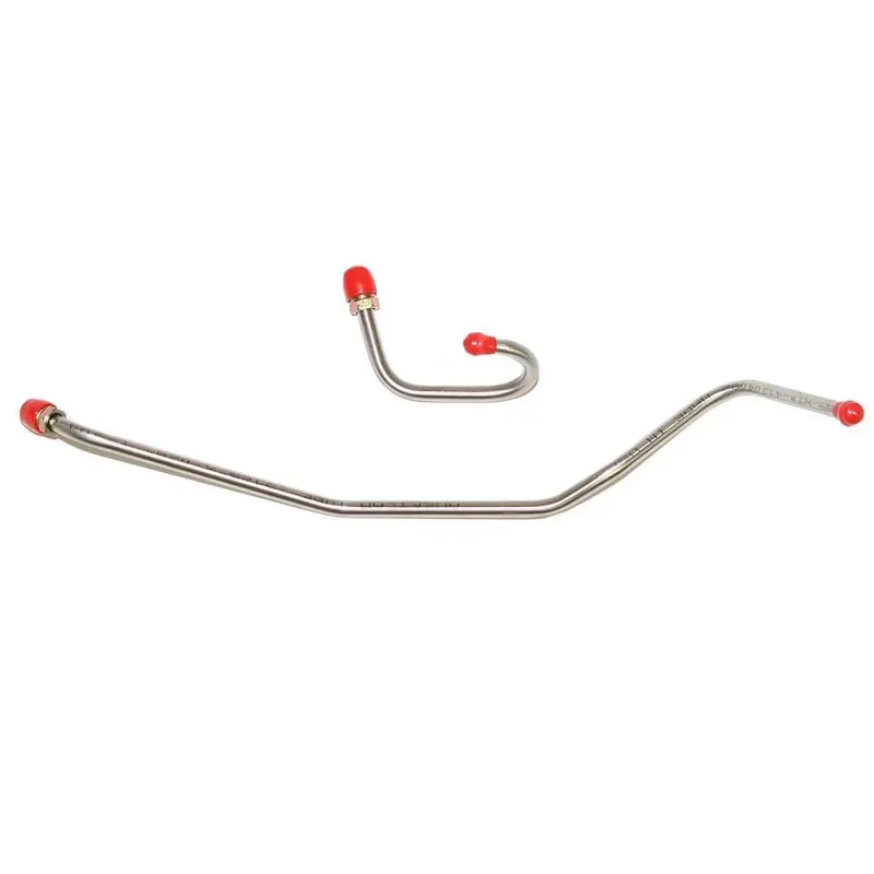 Fine Lines Pump to Carburetor Fuel Line For 68-70 Mopar B-Body 383 w/ Factory Holley 4BBL Pump-Carb Set Steel - RPC6807OM