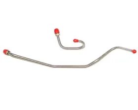 Fine Lines Pump to Carburetor Fuel Line For 68-70 Mopar B-Body 383 w/ Factory Holley 4BBL Pump-Carb Set Stainless
