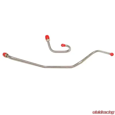 Fine Lines Pump to Carburetor Fuel Line For 68-70 Mopar B-Body 383 w/ Factory Holley 4BBL Pump-Carb Set Stainless - RPC6807SS