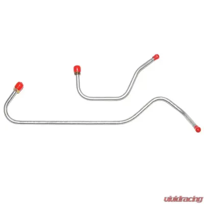 Fine Lines Pump to Carburetor Fuel Line For 69-71 Mopar B-Body 340 Carter AVS 4BBL 2 Piece Pump-Carb Set Stainless - RPC6808SS