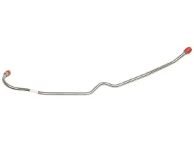 Fine Lines Pump to Carburetor Fuel Line For 71 Mopar B-Body 318 2BBL Rochester 1 Piece Fuel Line Stainless