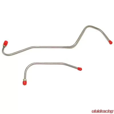 Fine Lines Pump to Carburetor Fuel Line For 71 Mopar B-Body 340 4BBL Carter Thermoquad Steel - RPC7102OM