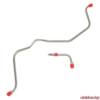 Fine Lines Pump to Carburetor Fuel Line For 74 Mopar B-Body 318 2BBL Pump-Carb 2 Piece Line Steel - RPC7401OM