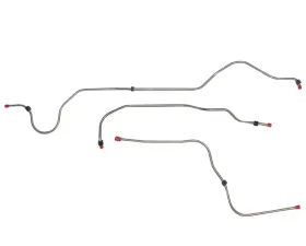 Fine Lines Transmission Cooler Lines For 62 Mopar B-Body 62-64 Mopar B-Body 330 440 Big Block Set Uses In-Line Filter Steel