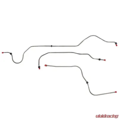Fine Lines Transmission Cooler Lines For 62 Mopar B-Body 62-64 Mopar B-Body 330 440 Big Block Set Uses In-Line Filter Steel - RTC6201OM