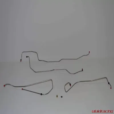 Fine Lines Transmission Cooler Lines For 66-70 Charger Hemi w/ factory Auxiliary Cooler 4 Set w/ Hidden Headlights Only s Stainless - RTC6605SS