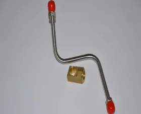 Fine Lines Pump to Carburetor Fuel Line For 55 Ford Thunderbird Fuel Vacuum Line Stainless