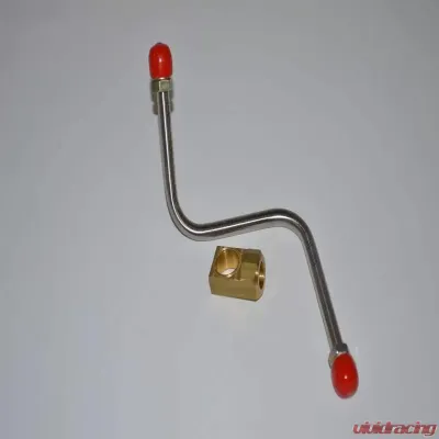 Fine Lines Pump to Carburetor Fuel Line For 57 Ford Thunderbird Dual Quad Fuel and Vacuum 6 Piece Steel - SPC5704OM