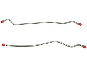 Fine Lines Power Steering Line For 60 Ford Thunderbird Power Steering Cylinder to Valve Lines 2pcs Stainless