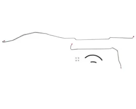 Fine Lines Fuel Line Kit For 71-72 Chevrolet C20/GMC C2500 8 Cylinder 2WD 2 Piece 1/4 Inch Fuel Return Lines Stainless