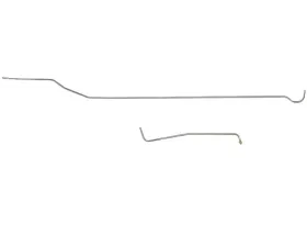 Fine Lines Fuel Line Kit For 71-72 Chevrolet C10/20 GMC C1500/2500 6 Cylinder 2WD 2 Piece 5/16 Inch Main Fuel Lines Stainless