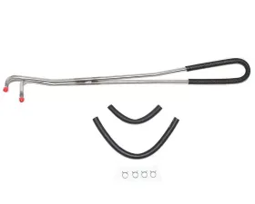 Fine Lines Fuel Line Kit For 71-72 Chevrolet C10/20 GMC C1500/2500 Cab Mounted Vapor Fuel Line w/ Loop Stainless