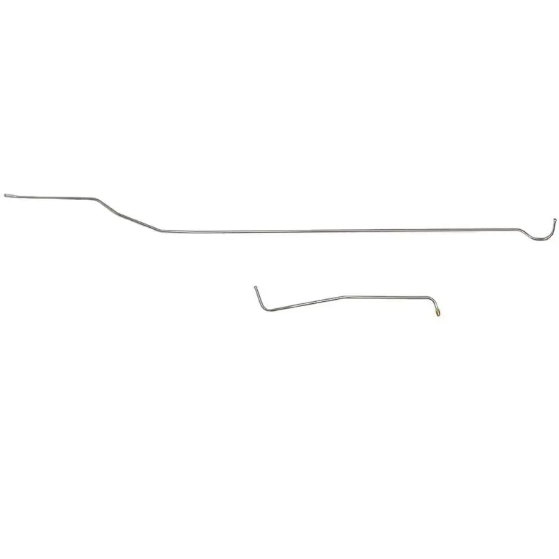 Fine Lines Fuel Line Kit For 71-72 K10 4x4 Short Bed 1/2 Ton 3/8 Main Fuel Line 2 Piece Stainless - TGL7108SS