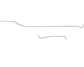 Fine Lines Fuel Line Kit For 71-72 K10 4x4 Short Bed 1/2 Ton 3/8 Main Fuel Line 2 Piece Stainless