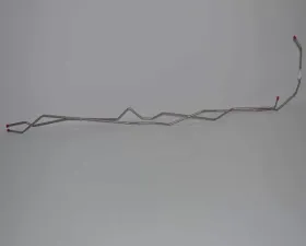 Fine Lines Fuel Line Kit For 77-79 F150 Regular Cab/Long Bed 4WD Dual Tank 3/8 Stainless-