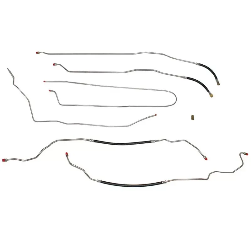 Fine Lines Fuel Line Kit For 88-94 C1500 Regular Cab/Long Bed 305/350CID Engine Steel - TGL8801OM