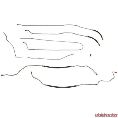 Fine Lines Fuel Line Kit For 88-94 C1500 Regular Cab/Long Bed 305/350CID Engine Stainless - TGL8801SS
